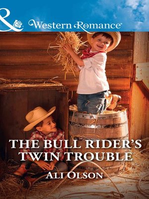 cover image of The Bull Rider's Twin Trouble